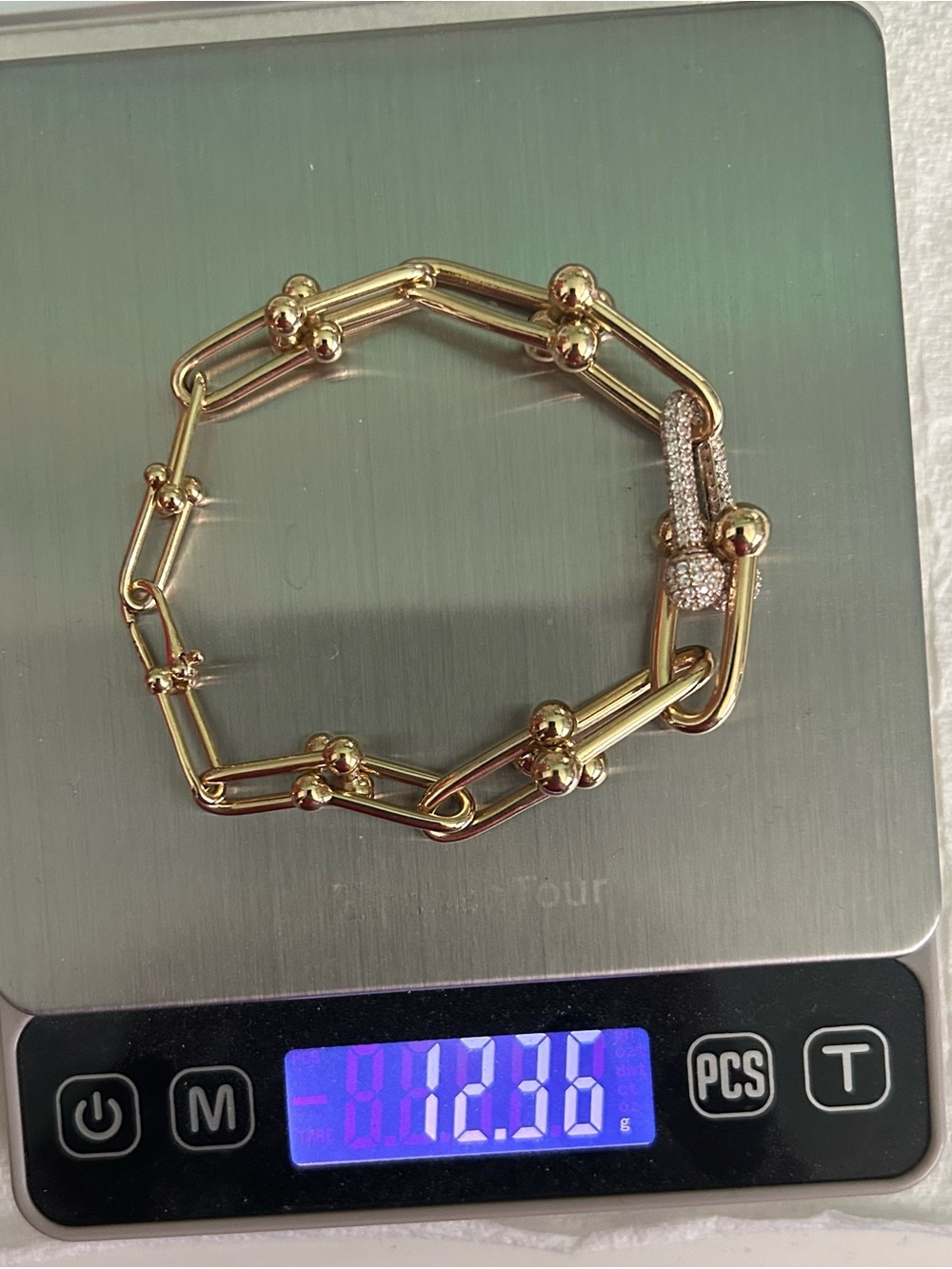 18K Saudi Gold Bracel